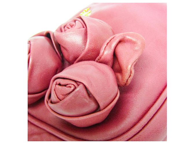 Borsa a tracolla in pelle da donna Prada NAPPA ROSE BP0166 Rosa - vista 10