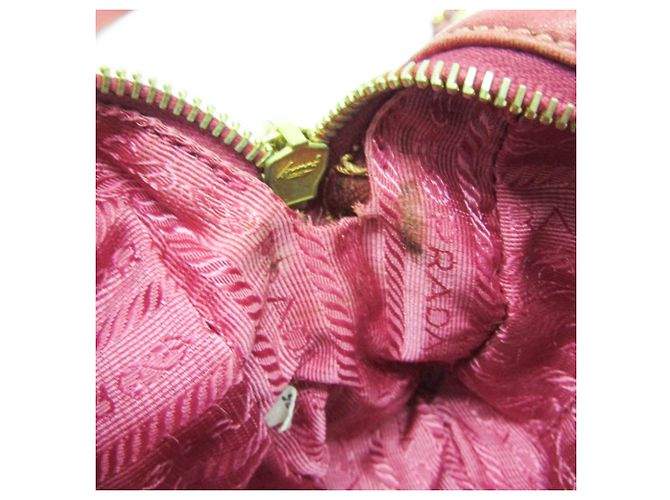 Borsa a tracolla in pelle da donna Prada NAPPA ROSE BP0166 Rosa - vista 16