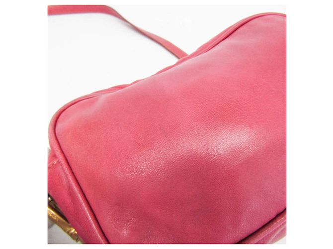 Borsa a tracolla in pelle da donna Prada NAPPA ROSE BP0166 Rosa - vista 6