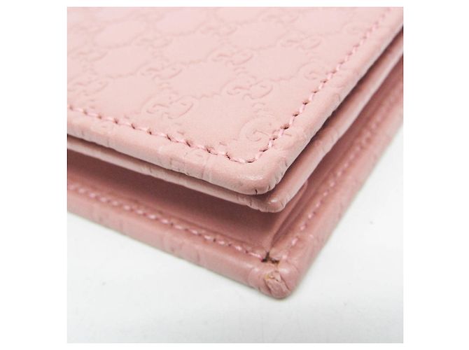 Portafoglio a tracolla/catena in pelle MicroGuccissima da donna Gucci - vista 10