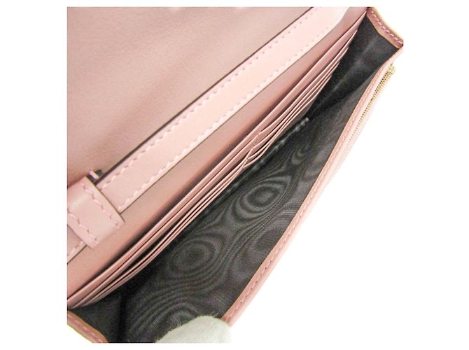 Portafoglio a tracolla/catena in pelle MicroGuccissima da donna Gucci - vista 4