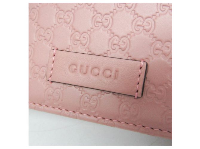 Portafoglio a tracolla/catena in pelle MicroGuccissima da donna Gucci - vista 9