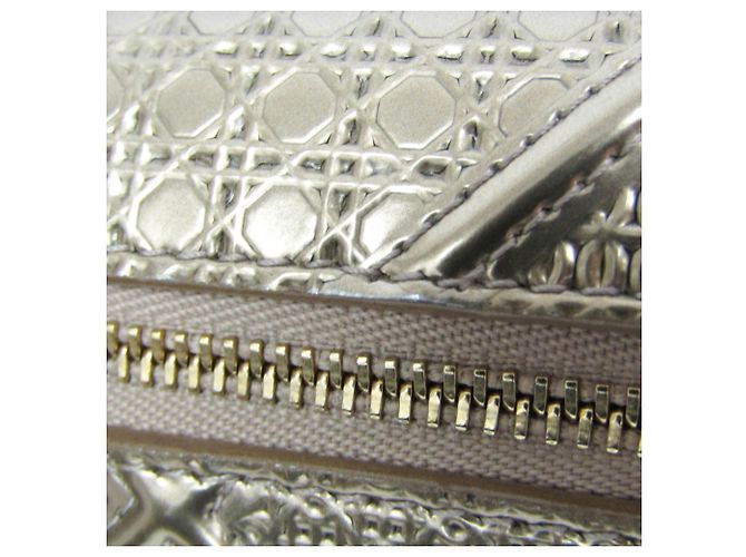 Cartera Diorama de charol para mujer Christian Dior Dorado - vista 11