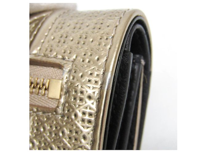 Cartera Diorama de charol para mujer Christian Dior Dorado - vista 12
