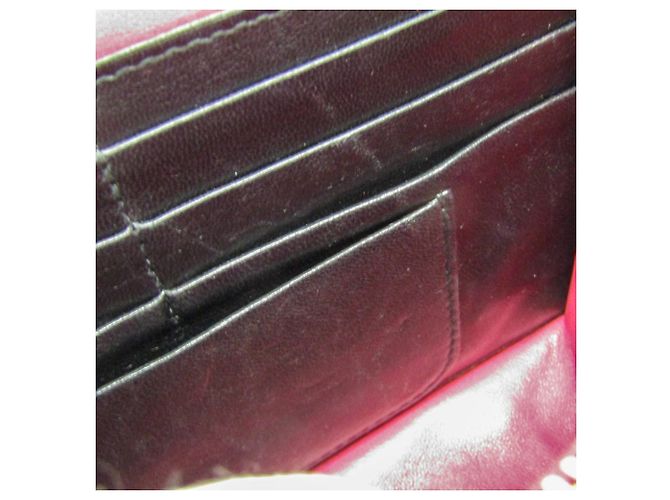 Christian Dior Cannage/Lady Dior Lambskin Chain/Shoulder Wallet Rosa - vista 12