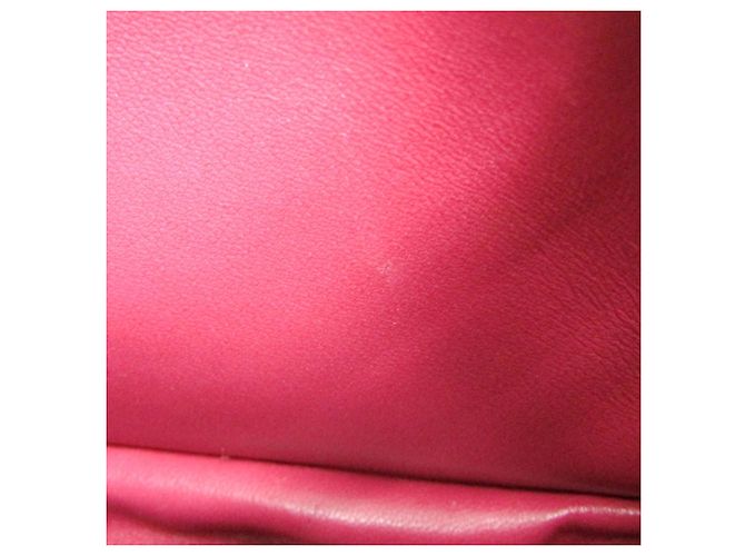 Christian Dior Cannage/Lady Dior Lambskin Chain/Shoulder Wallet Rosa - vista 13