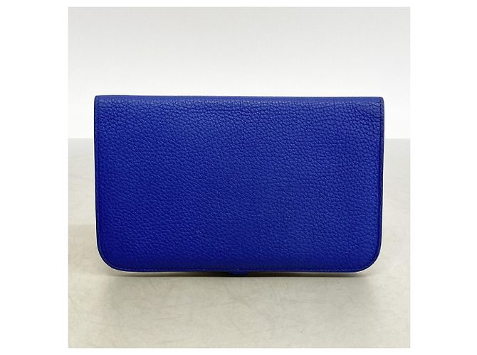 Hermès Cartera larga Dogon GM Hermes Azul - vista 10
