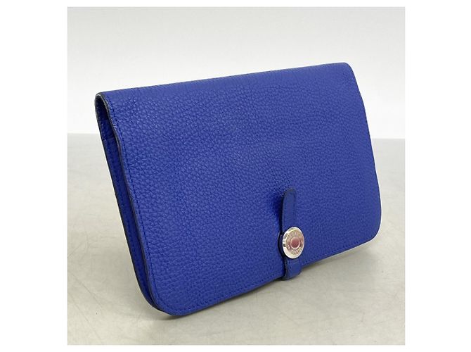 Hermès Cartera larga Dogon GM Hermes Azul - vista 2