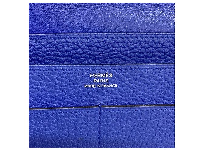 Hermès Cartera larga Dogon GM Hermes Azul - vista 4