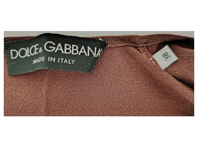 Dolce & Gabbana Top Wrap Vinaccia Burdeos - vista 2