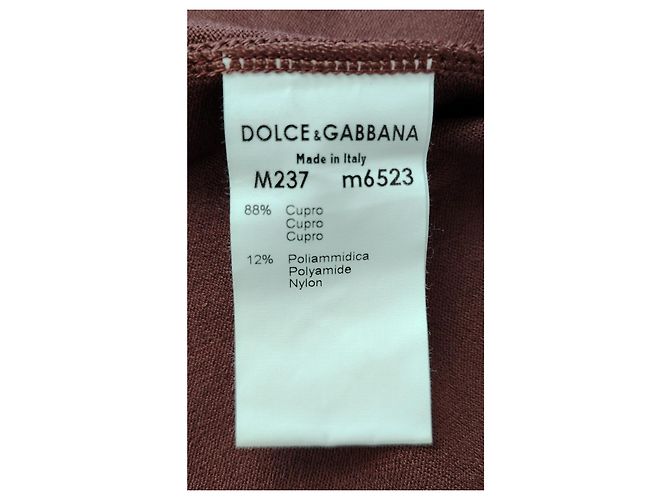Dolce & Gabbana Top Wrap Vinaccia Burdeos - vista 4