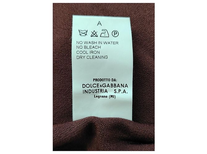 Dolce & Gabbana Top Wrap Vinaccia Burdeos - vista 5