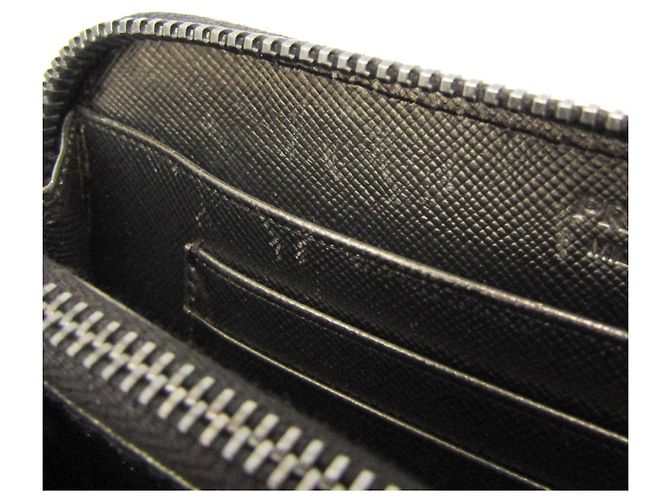 Prada Saffiano Metal Round Zip Wallet Golden - Ansicht 13
