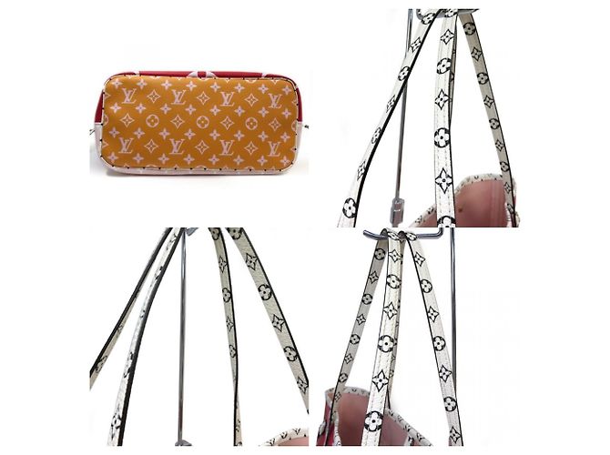 Borsa Tote Louis Vuitton Giant Monogram Neverfull MM Multicolore - vista 5