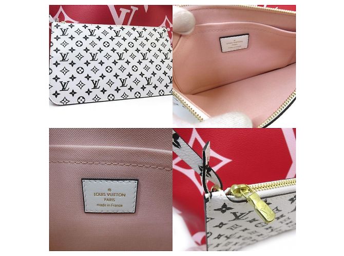Borsa Tote Louis Vuitton Giant Monogram Neverfull MM Multicolore - vista 8