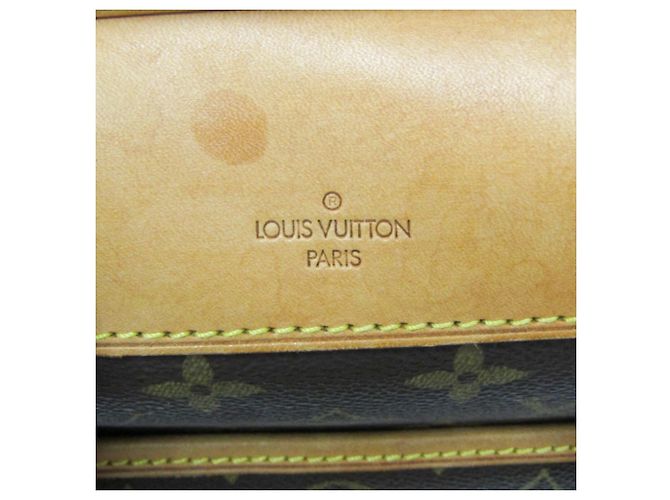 Borsa Louis Vuitton Monogram Deauville Marrone - vista 14