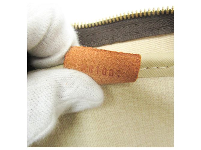Borsa Louis Vuitton Monogram Deauville Marrone - vista 16