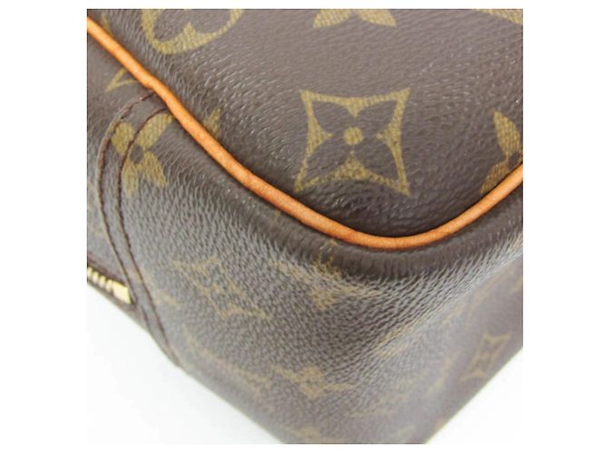 Borsa Louis Vuitton Monogram Deauville Marrone - vista 6