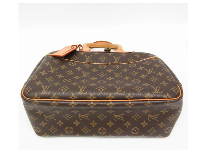 Borsa Louis Vuitton Monogram Deauville Marrone - vista 7