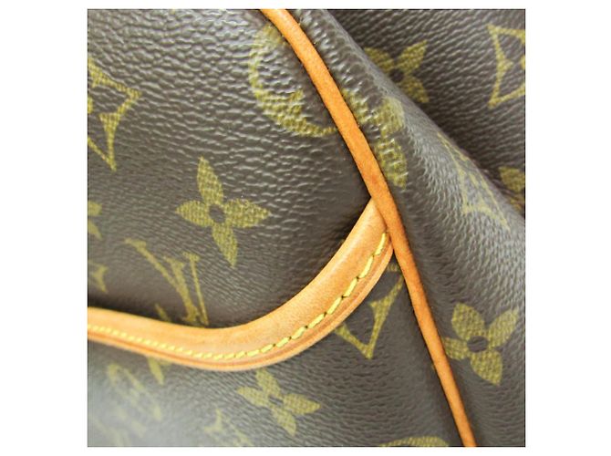 Borsa Louis Vuitton Monogram Deauville Marrone - vista 9