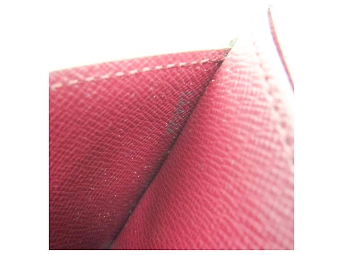 Louis Vuitton Monogram Simple Card Case M60703 Castaño Fucsia - vista 13