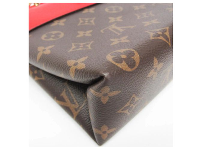 Borsa Louis Vuitton Monogram Rocky BB M44322 Marrone Rosso - vista 4