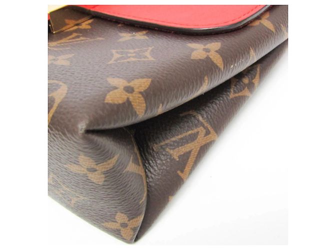 Borsa Louis Vuitton Monogram Rocky BB M44322 Marrone Rosso - vista 5