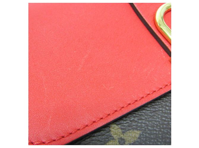 Borsa Louis Vuitton Monogram Rocky BB M44322 Marrone Rosso - vista 6