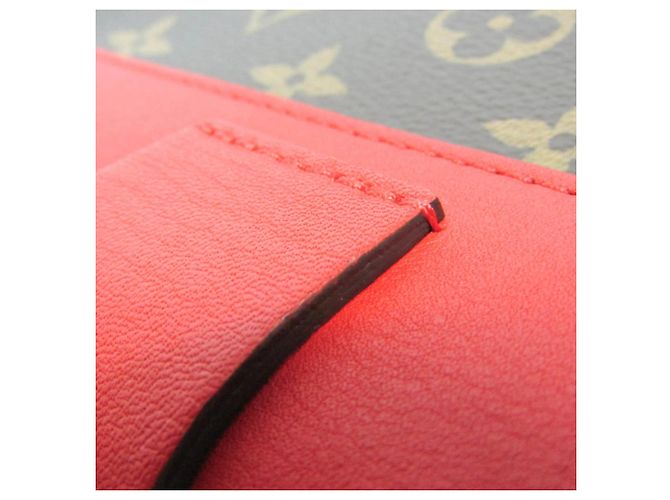 Borsa Louis Vuitton Monogram Rocky BB M44322 Marrone Rosso - vista 8