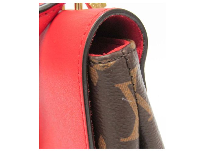 Borsa Louis Vuitton Monogram Rocky BB M44322 Marrone Rosso - vista 9