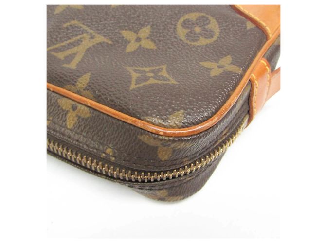 Clutch Louis Vuitton Monogram Marly Dragonne PM Marrone - vista 6
