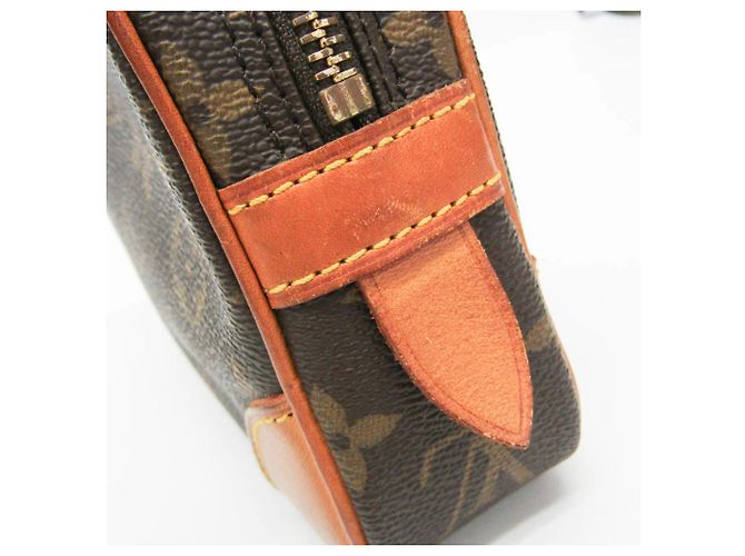 Clutch Louis Vuitton Monogram Marly Dragonne PM Marrone - vista 9