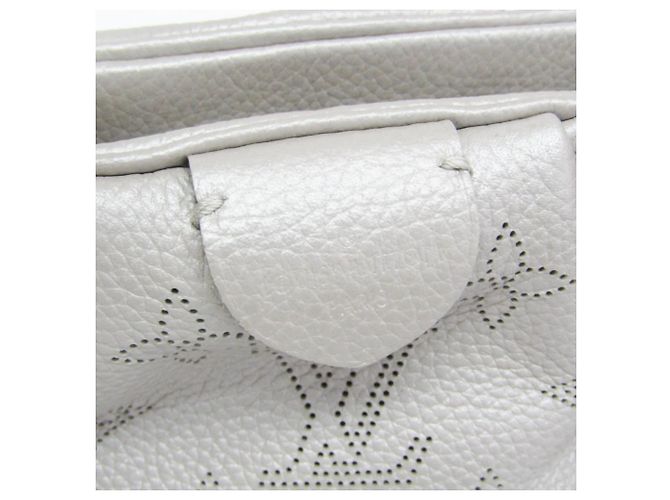 Clutch e borsa a tracolla Louis Vuitton Mahina Scala Mini Argento - vista 10