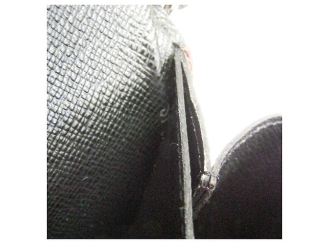 Borsa a tracolla Louis Vuitton Monogram Epi Pochette Kabuki Marrone Nero Bianco - vista 14