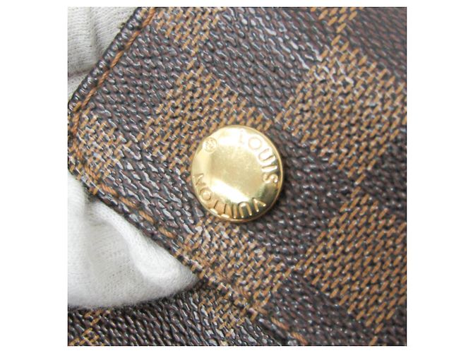 Borsa a tracolla da uomo Louis Vuitton Damier Naviglio N45255 Marrone - vista 11