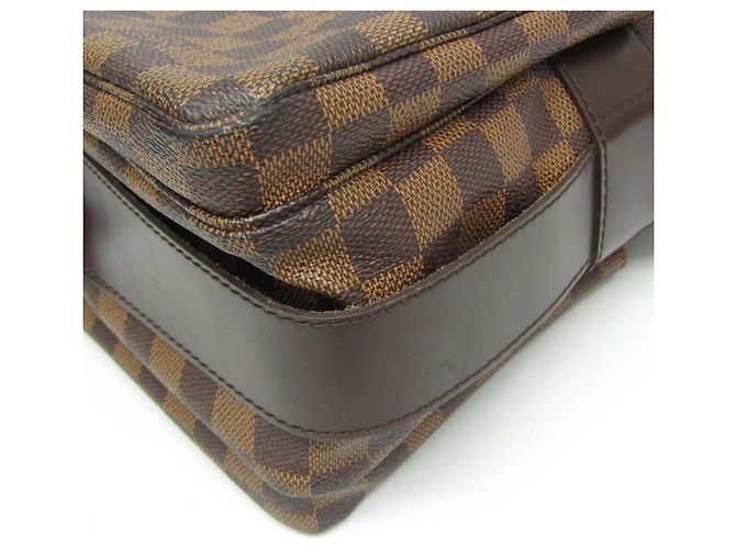 Borsa a tracolla da uomo Louis Vuitton Damier Naviglio N45255 Marrone - vista 6