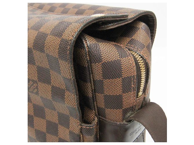 Borsa a tracolla Louis Vuitton Damier Naviglio N45255 da uomo Marrone - vista 10