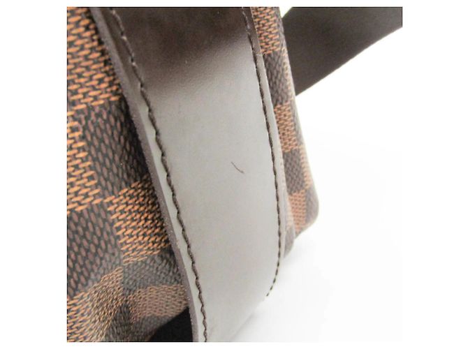 Borsa a tracolla Louis Vuitton Damier Naviglio N45255 da uomo Marrone - vista 7