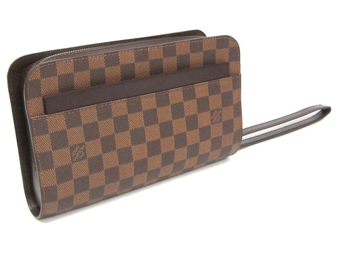 Louis Vuitton Damier Saint Louis N51993 Clutch Bag Brown - view 8