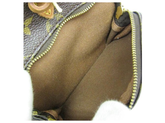 Zaino da donna Louis Vuitton Monogram Mini Monsuri Marrone - vista 11