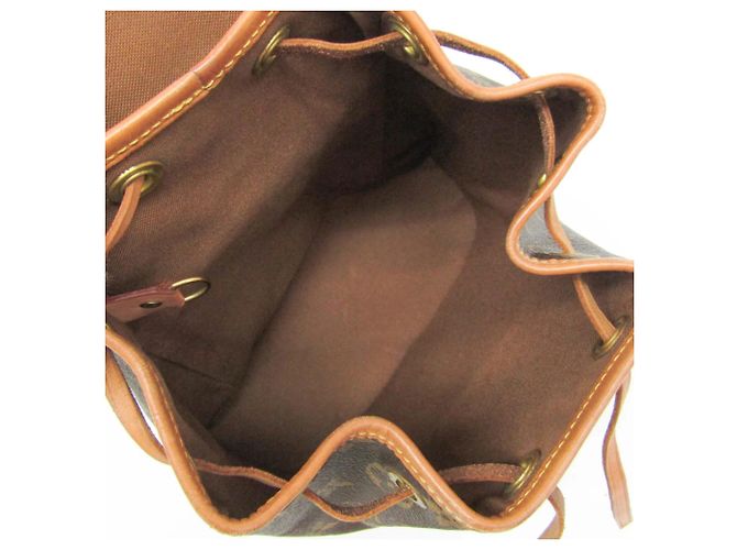 Zaino da donna Louis Vuitton Monogram Mini Monsuri Marrone - vista 3