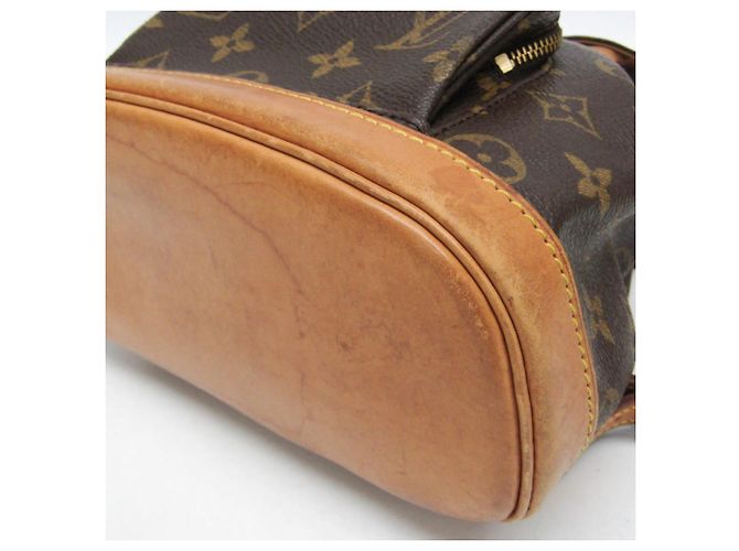 Zaino da donna Louis Vuitton Monogram Mini Monsuri Marrone - vista 5