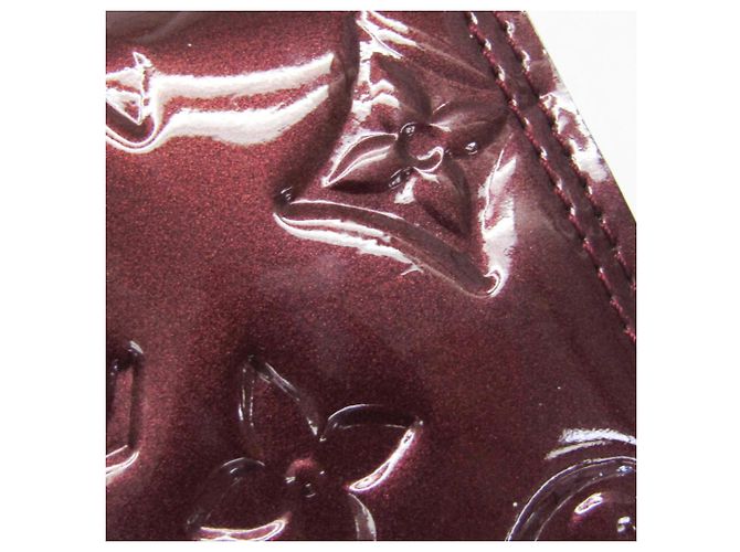 Portafoglio Louis Vuitton Monogram Vernis Sarah Ribbon Rosso - vista 10