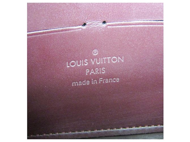 Portafoglio Louis Vuitton Monogram Vernis Sarah Ribbon Rosso - vista 14