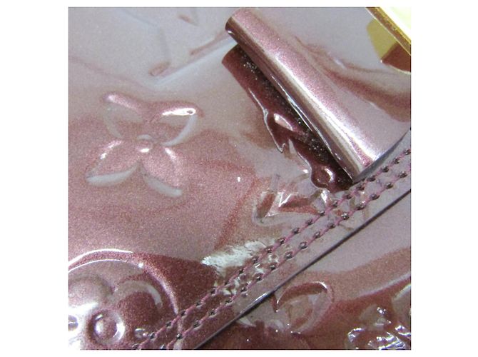Portafoglio Louis Vuitton Monogram Vernis Sarah Ribbon Rosso - vista 8
