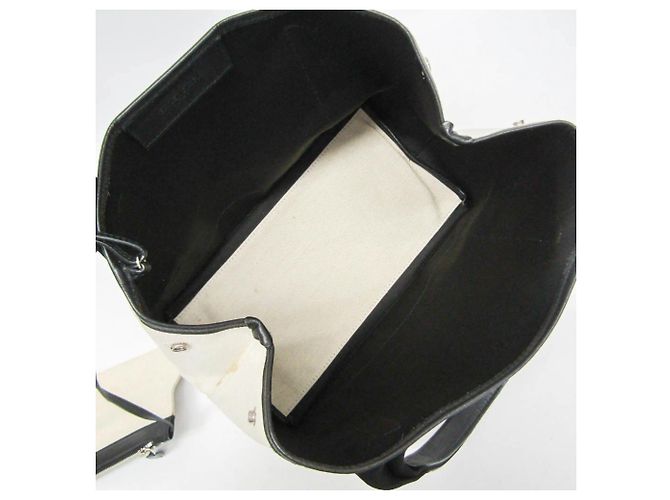 Borsa Cabas S Balenciaga Navy Nero Bianco sporco - vista 3