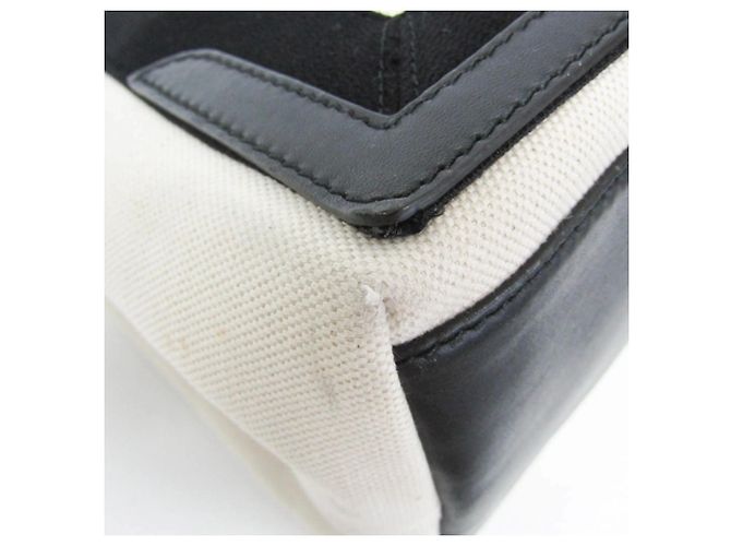 Borsa Cabas S Balenciaga Navy Nero Bianco sporco - vista 5