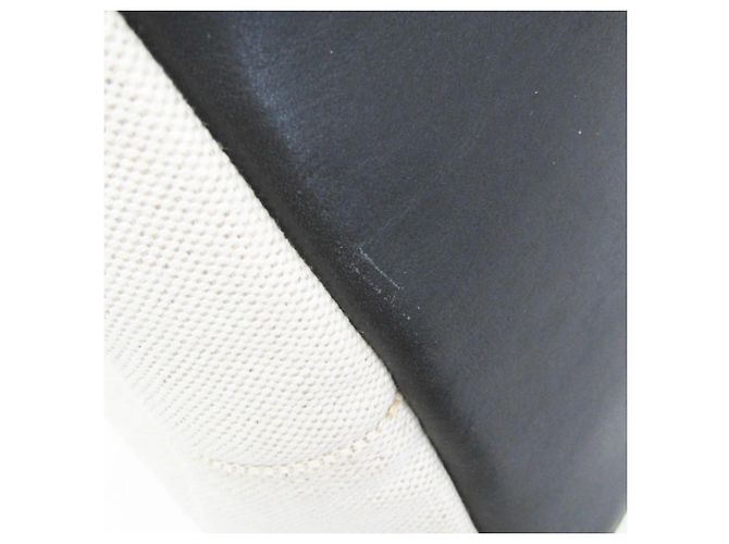 Borsa Cabas S Balenciaga Navy Nero Bianco sporco - vista 6