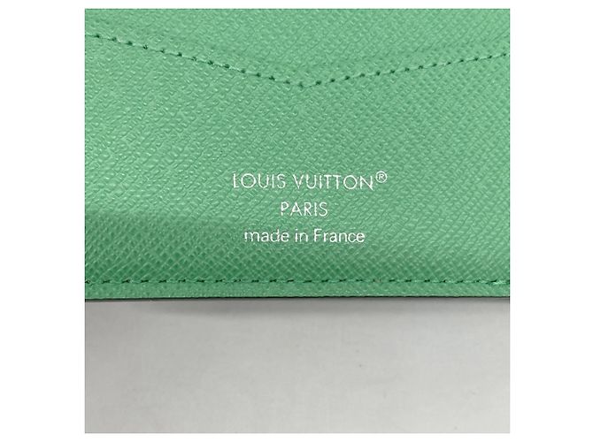 Portafoglio Slender Louis Vuitton Monogram Eclipse Nero - vista 4