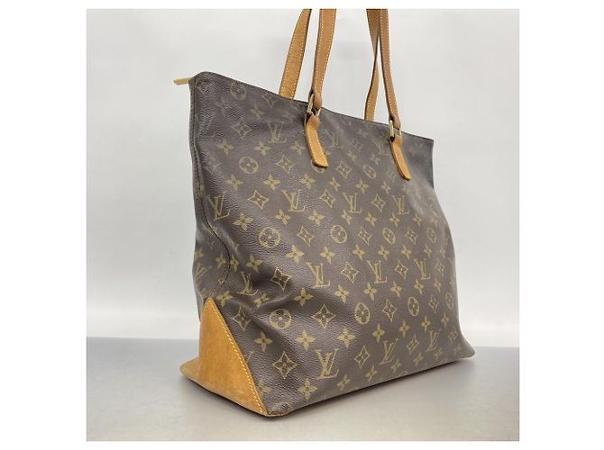 Borsa Tote Cabas Mezzo Monogram Louis Vuitton Marrone - vista 2